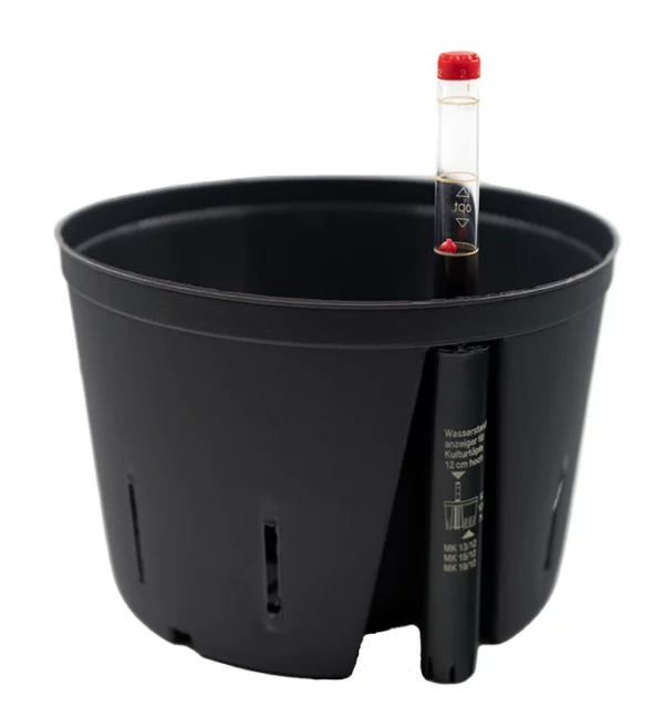 LENI Hydroponisk sett med potte 22/19 + vannivåindikator h19