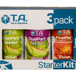 24215-3512034_StarterKitDUALPART-HW_1920x1920 GHE Terra Aquatica TRIPACK FLORA SOFT TriPart DUO / DUAL - sett med 3 gjødsel for mykt vann