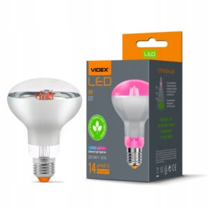 Zarowka-Grow-Videx-LED-E27-9W-Lampa-do-Uprawy-Wzrostu-Roslin-Fitolampa Grow Videx LED-pære E27 9W vekstlys for planter