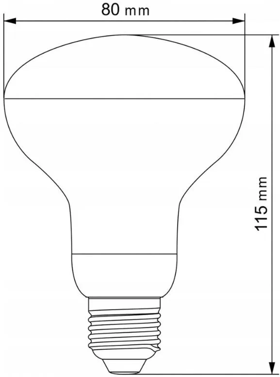 Grow Videx LED-pære E27 9W vekstlys for planter