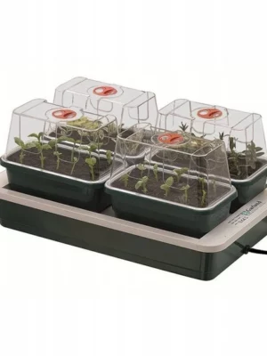 Garland oppvarmet propagator med 4 brett 37x22 x18,5 cm