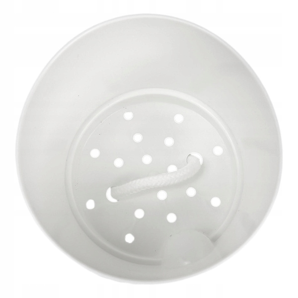 Selvvanningspotter 8,2 cm hvit