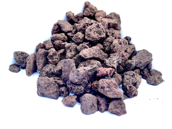 Brun vulkansk lavastein 8-16mm