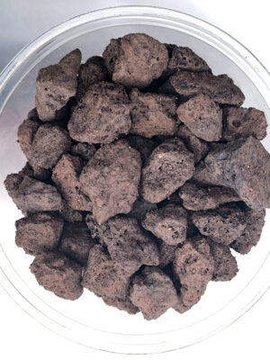 Brun vulkansk lavastein 8-16mm