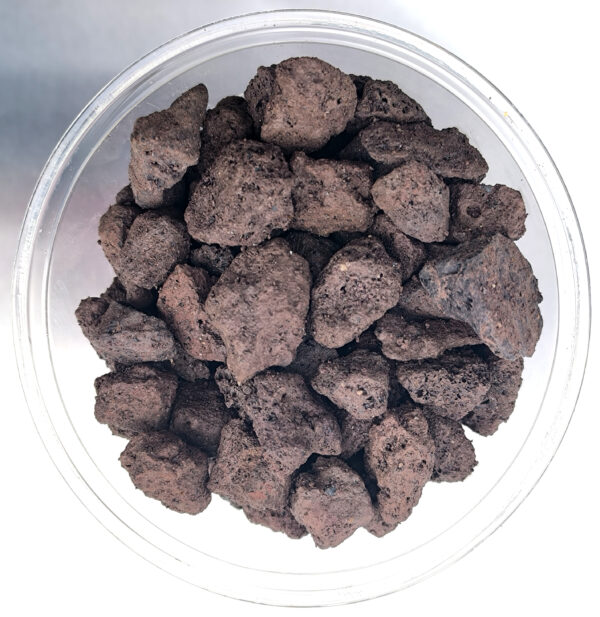 Brun vulkansk lavastein 8-16mm