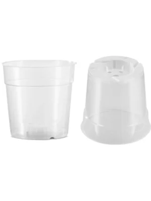 und Blomsterpotte 1,3 L for Orkidéer – Ø 14,7 cm