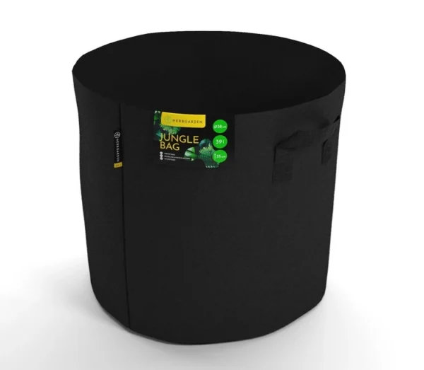 Herbgarden Jungle Bag Round 39L – rund stoffpotte