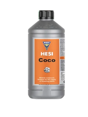 Hesi Coco 1 L er en komplett én-komponent gjødsel for planter dyrket i kokosfiber.