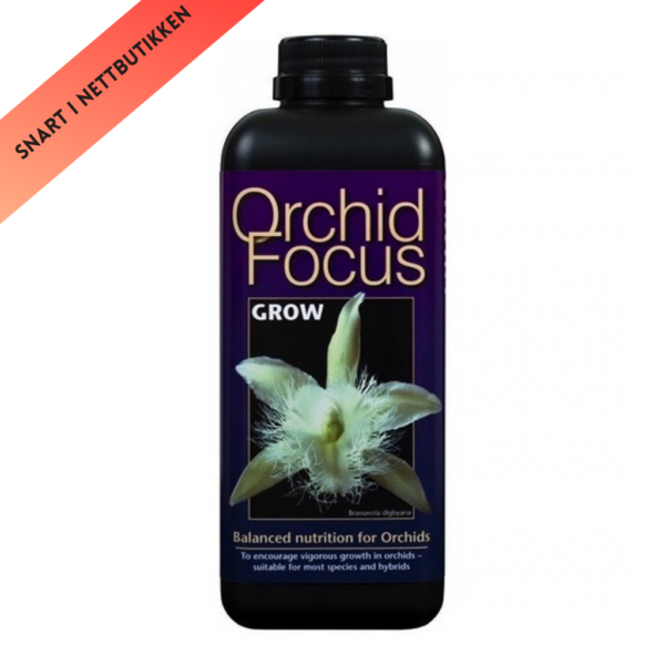ośliny Growth Technology Orchid Focus Grow – Gjødsel til orkidéer 300ml
