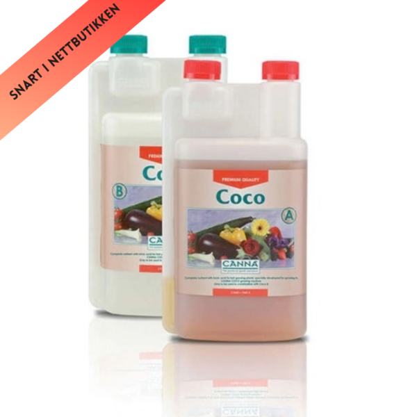 CANNA Coco A&B 2x1 L – Gjødsel til coco