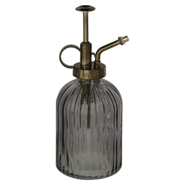 Esschert Design plantesprøyte i glass 300 ml – Ribbet